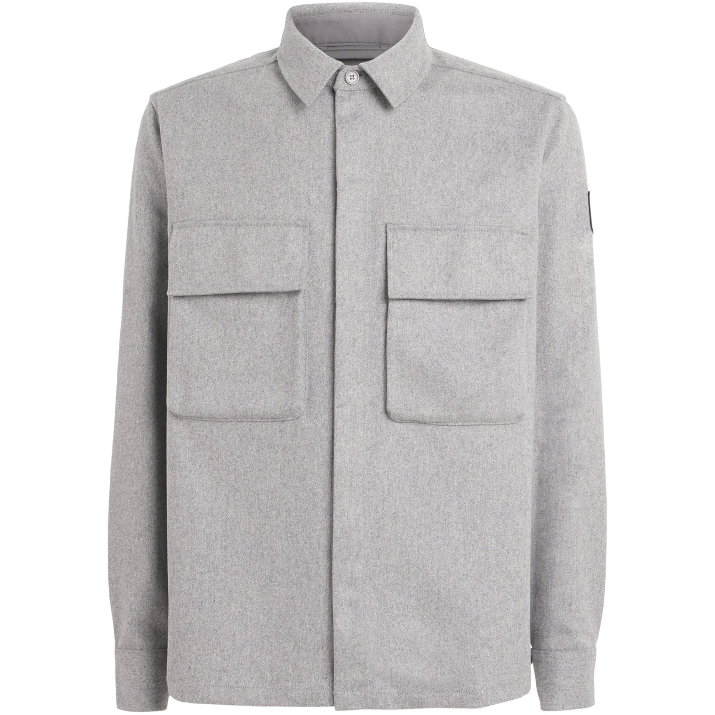 Wool-Blend Pointer Shirt