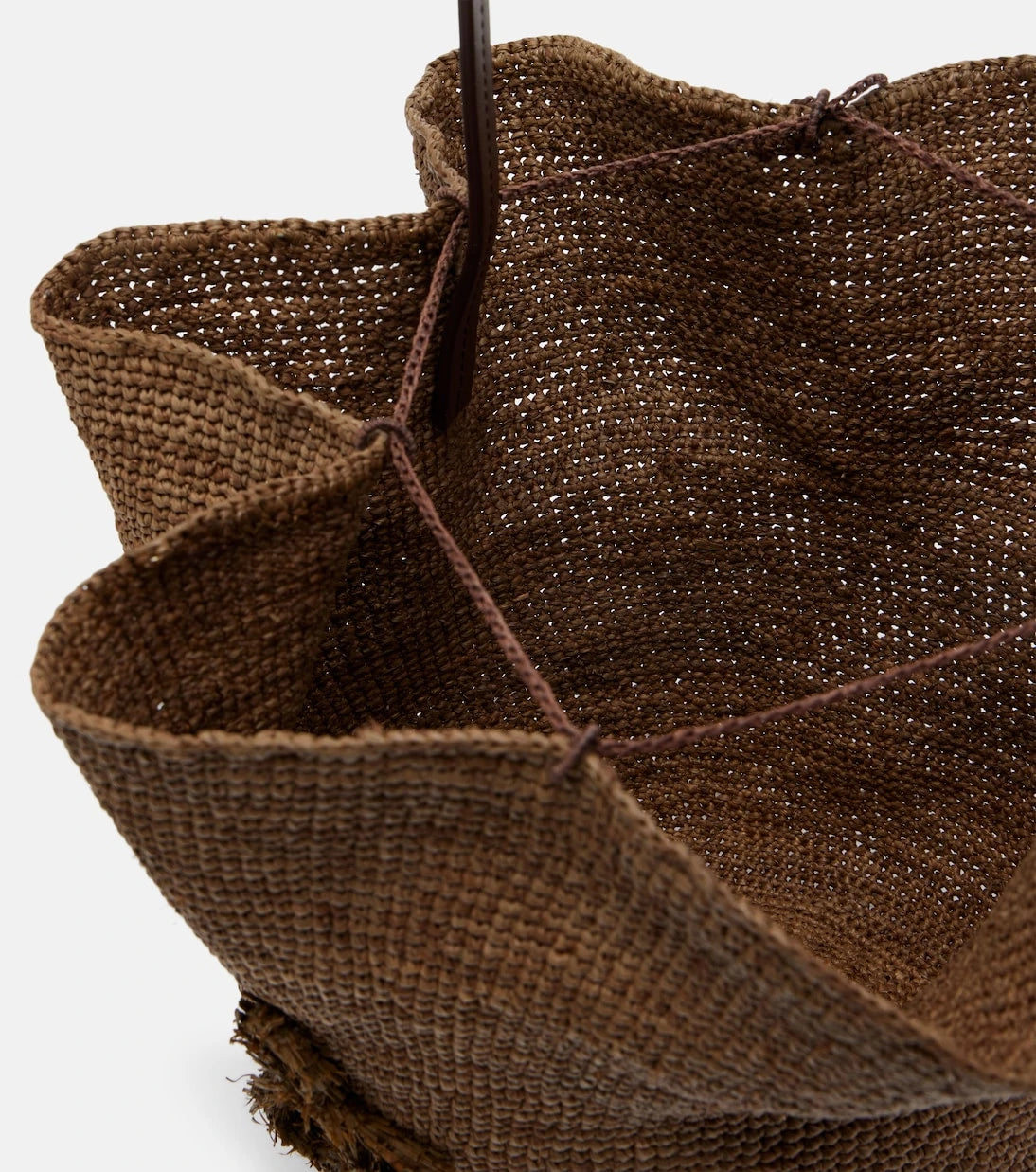 Ruslan Baginskiy - HatBag raffia shoulder bag