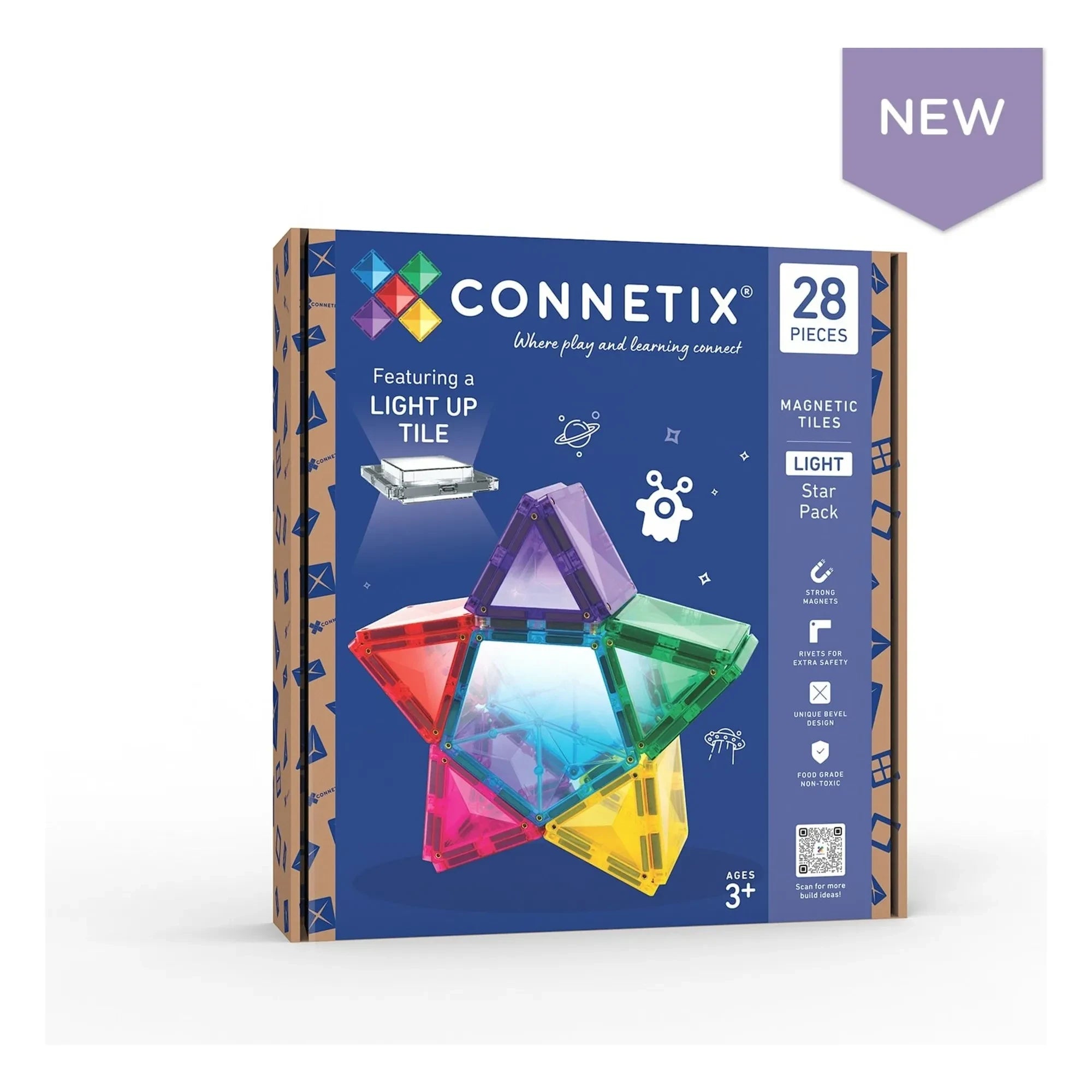 Connetix - Light Star pack - 28 pieces