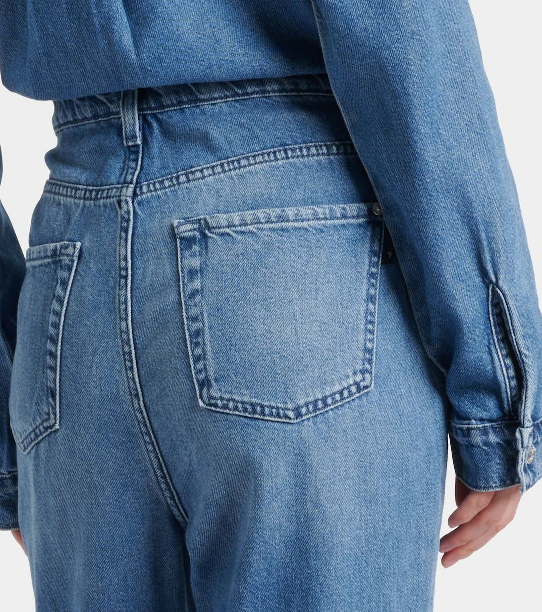 7 For All Mankind - أفرول جينز