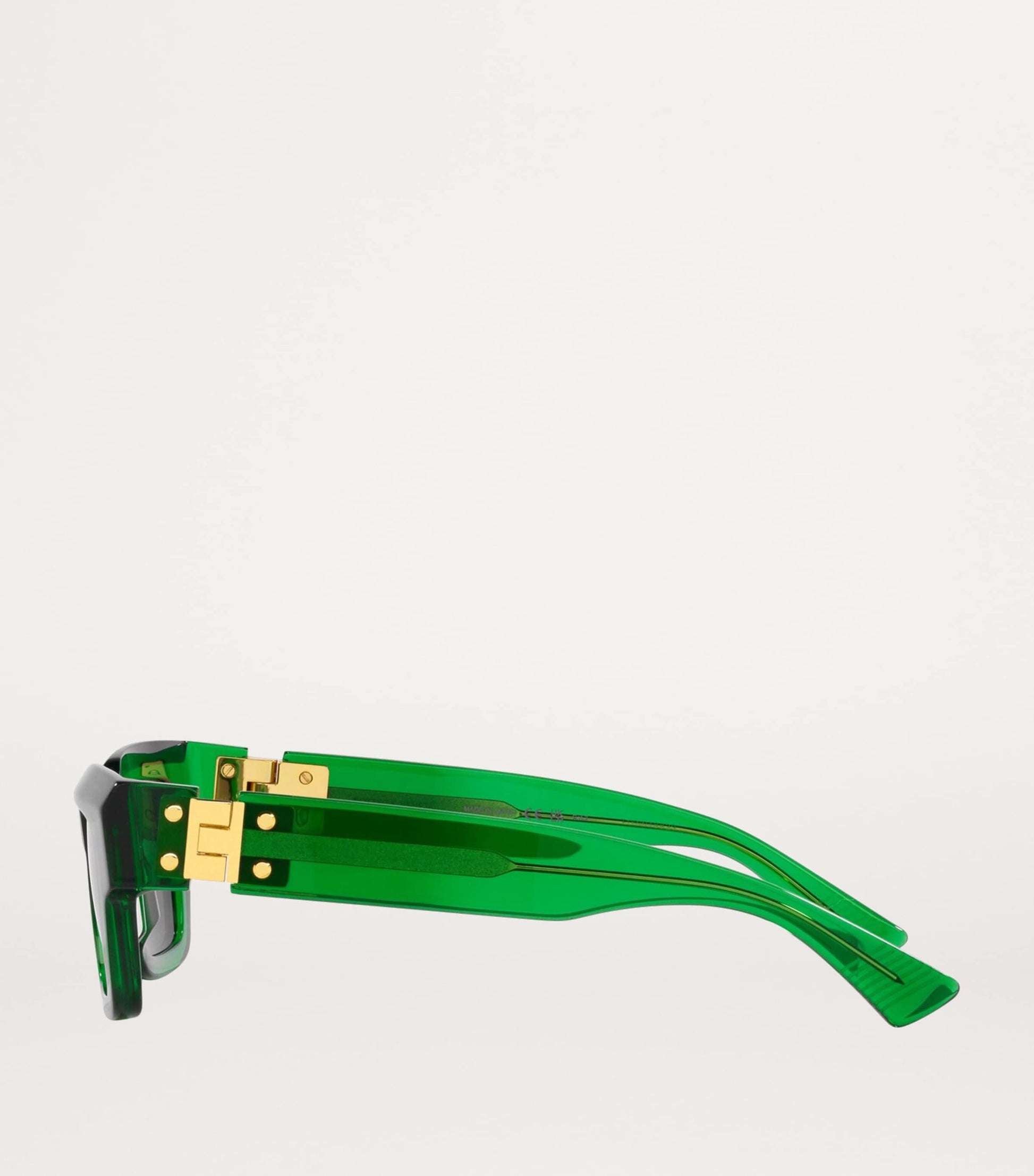 Green Rectangular Sunglasses