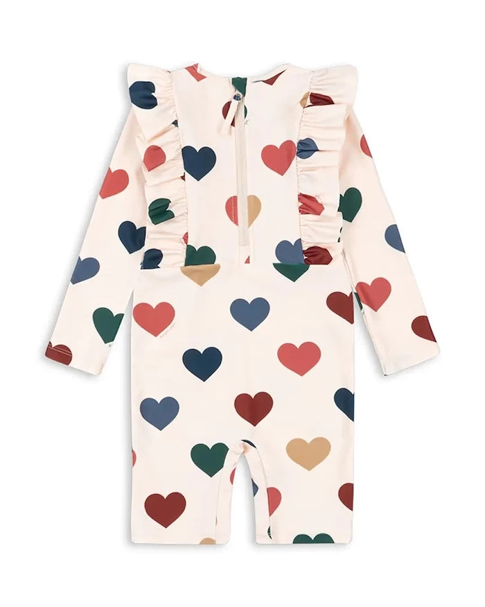 Konges Sløjd Çocuklar İçin Tulum Mayo MANUCA SWIM ONESIE