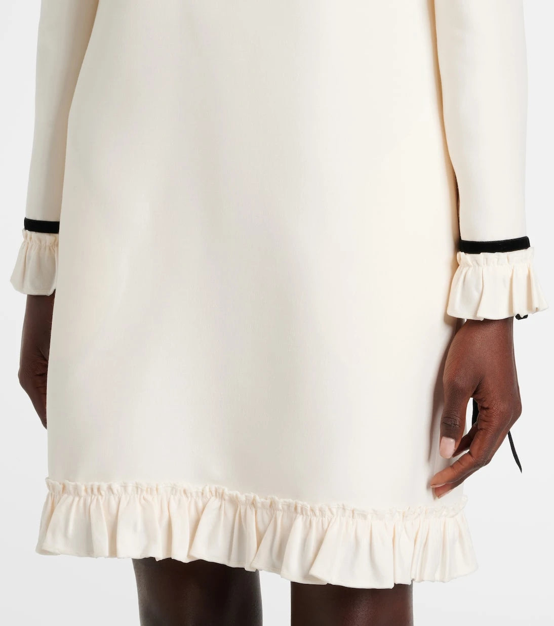Valentino - Crepe Couture minidress