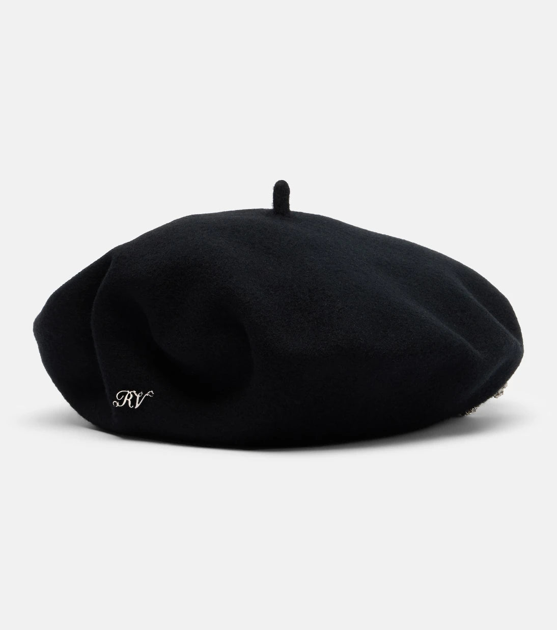 Roger Vivier - Embellished wool beret