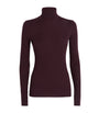 Maje Red Wool-Silk Rollneck Sweater