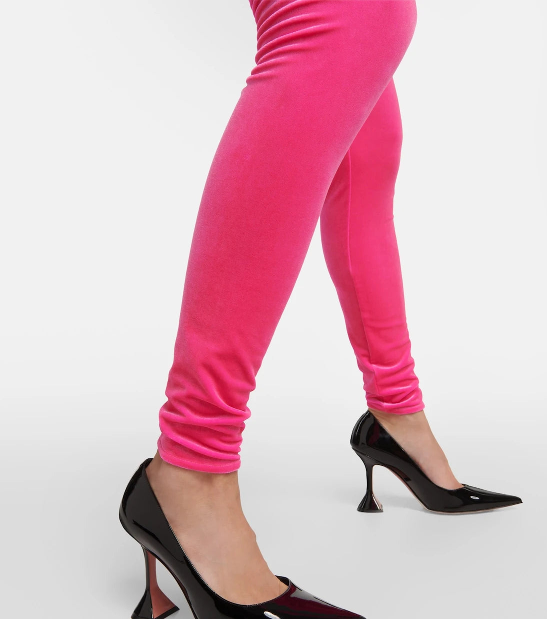 Alexandre Vauthier - Turtleneck velvet jumpsuit