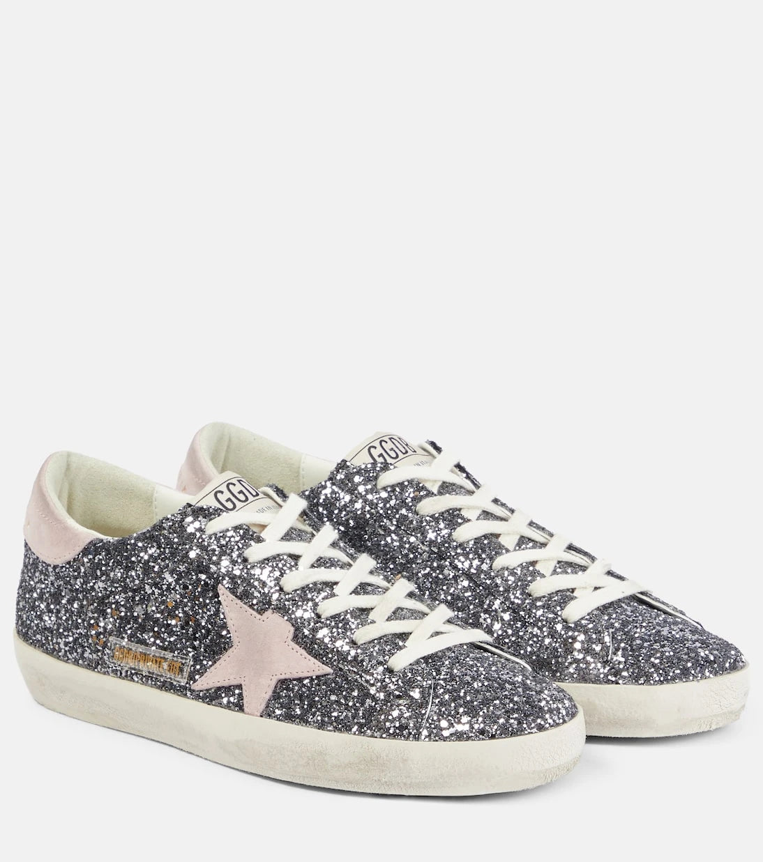 Golden Goose - Super-Star glitter sneakers