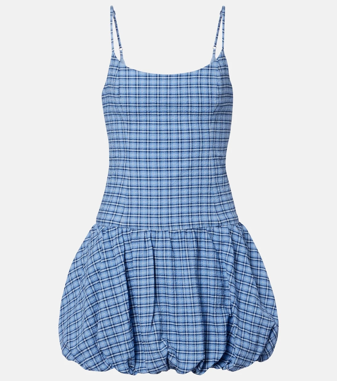 Faithfull - Pelea checked cotton minidress