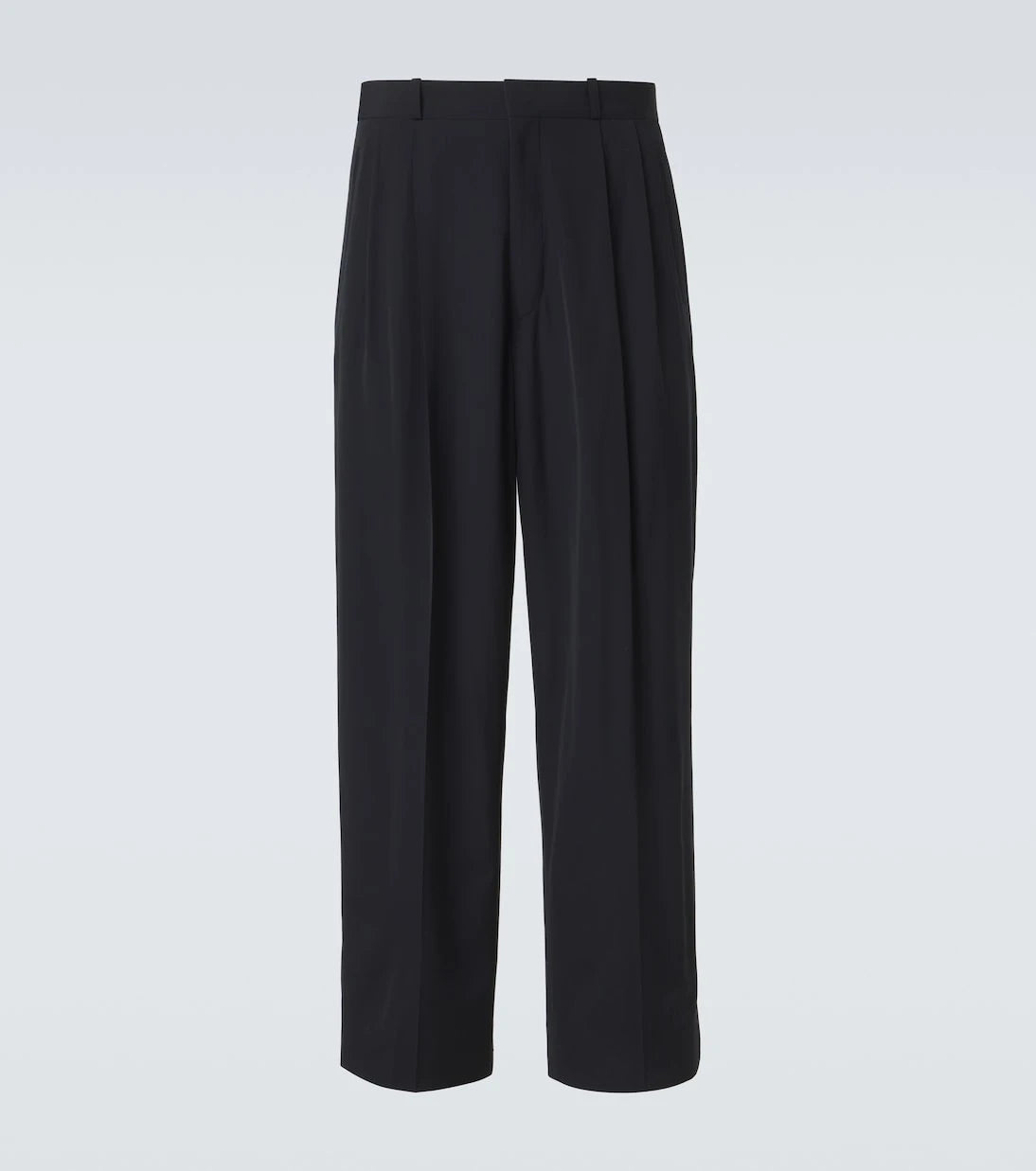 A.Presse - Wool-blend wide-leg pants