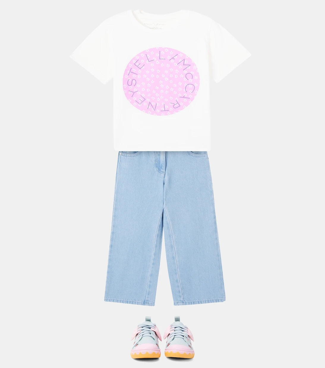 Stella McCartney Kids - Logo cotton jersey T-shirt
