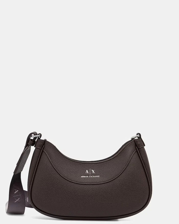 Armani Exchange kadın crossbody çanta, suni deriden