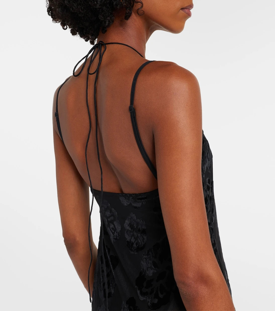 SIR - Vittoria embroidered sheer maxi dress