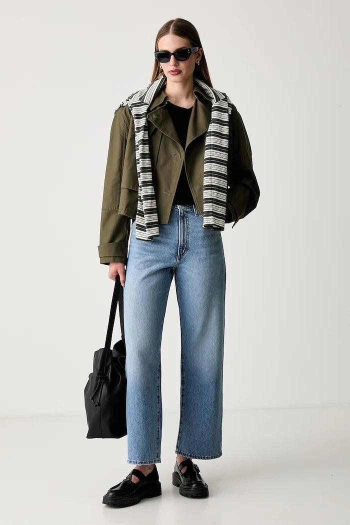 Levi's дънки прави дамски HIGH WAISTED STRAIGHT