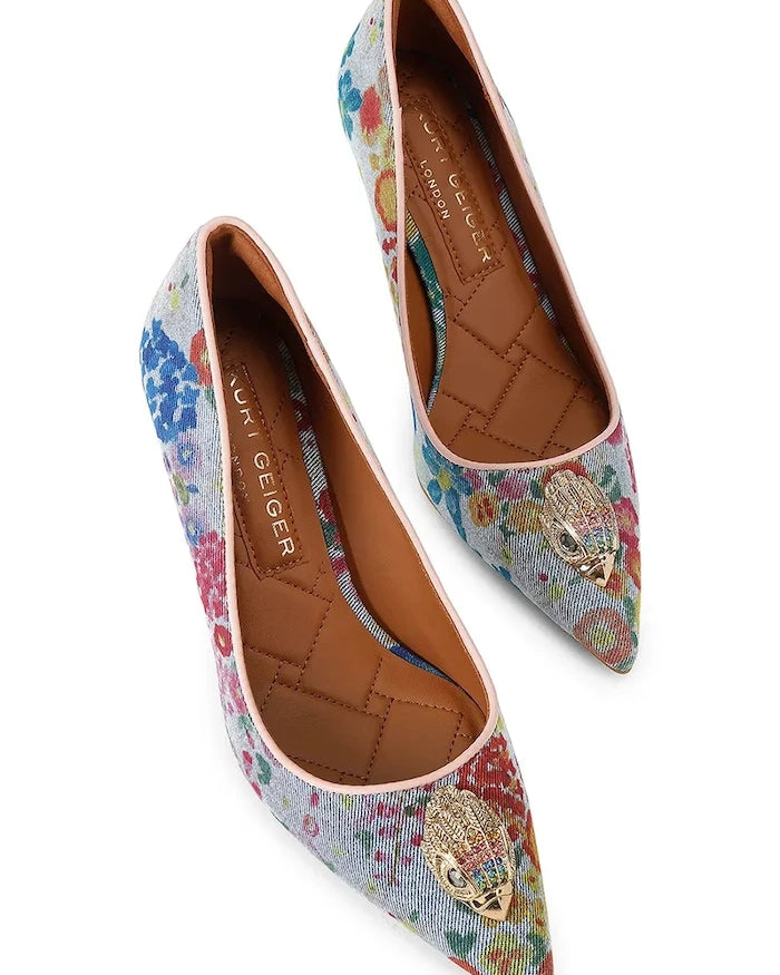 Kurt Geiger London Topuklu Ayakkabı Belgravia Eagle Court Blue