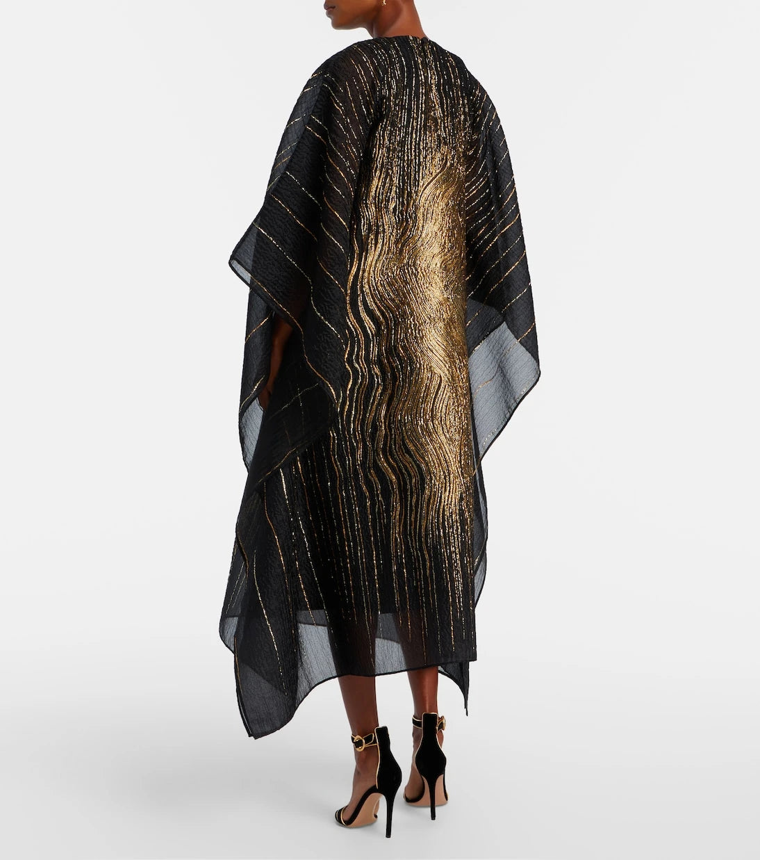 Taller Marmo - Venice silk-blend fil coupé kaftan