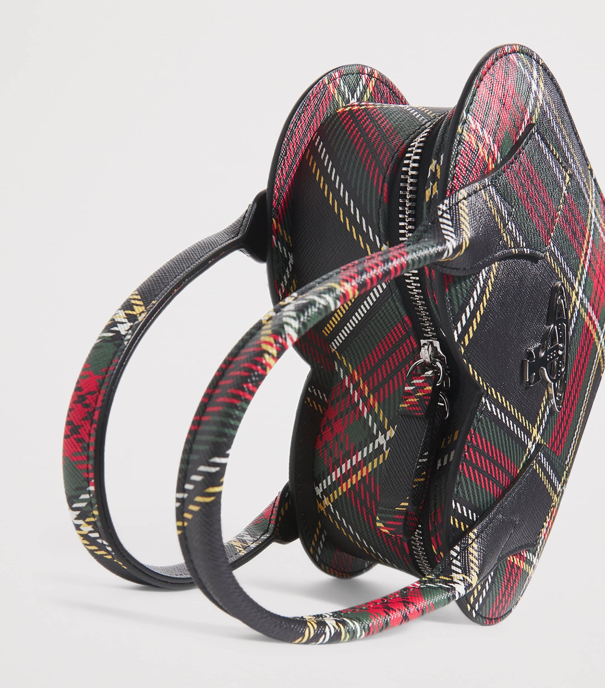 Multi Tartan Josephine Top-Handle Bag