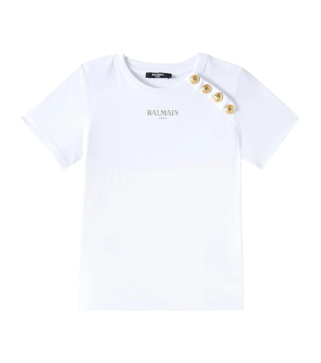 Balmain Kids - Logo cotton jersey T-shirt