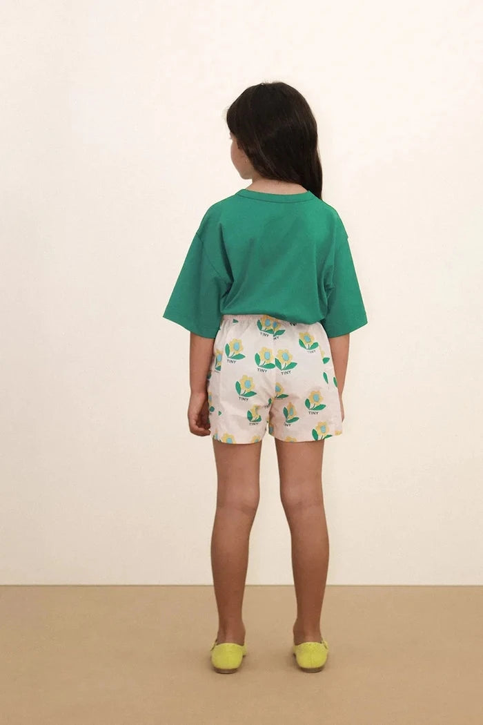 Детска памучна тениска Tinycottons PONDLANE GRAPHIC TEE