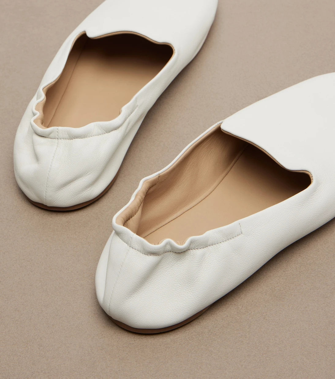 The Row - Casa leather slippers