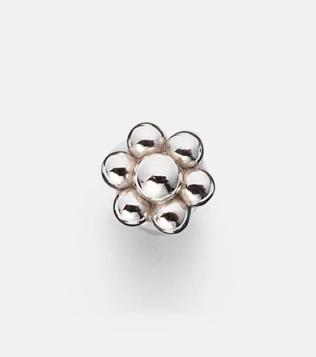 Maria Tash - 18kt white gold single earring with diamond