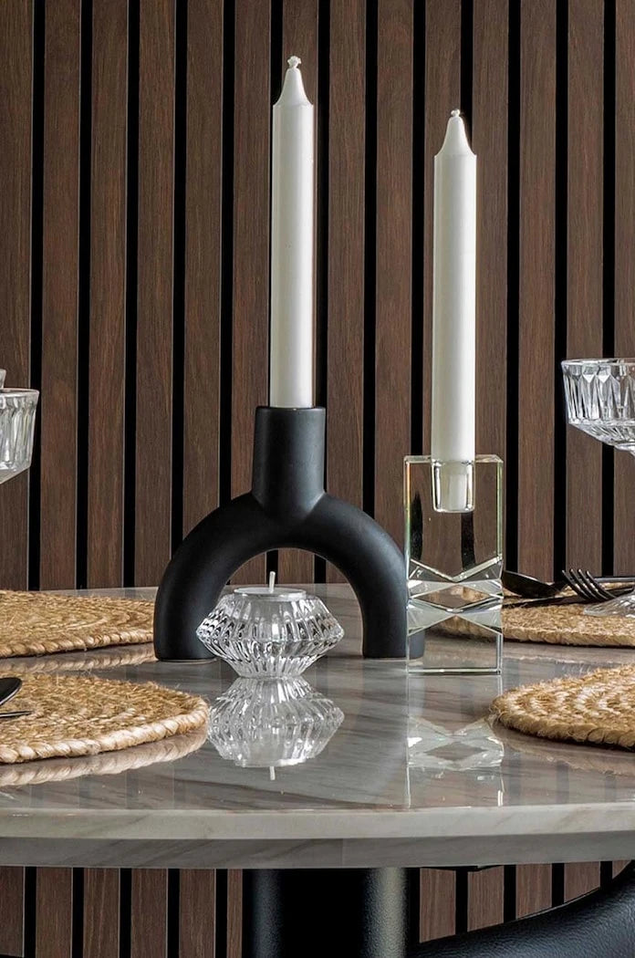 Декоративен свещник House Nordic In Black