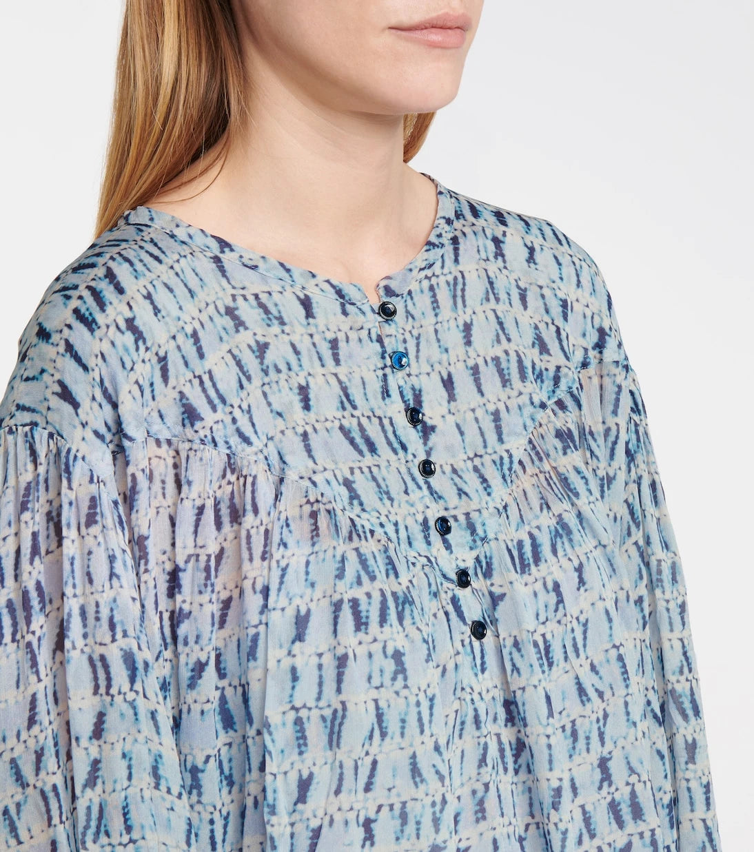 Marant Etoile - Silorion tie-dye chiffon minidress