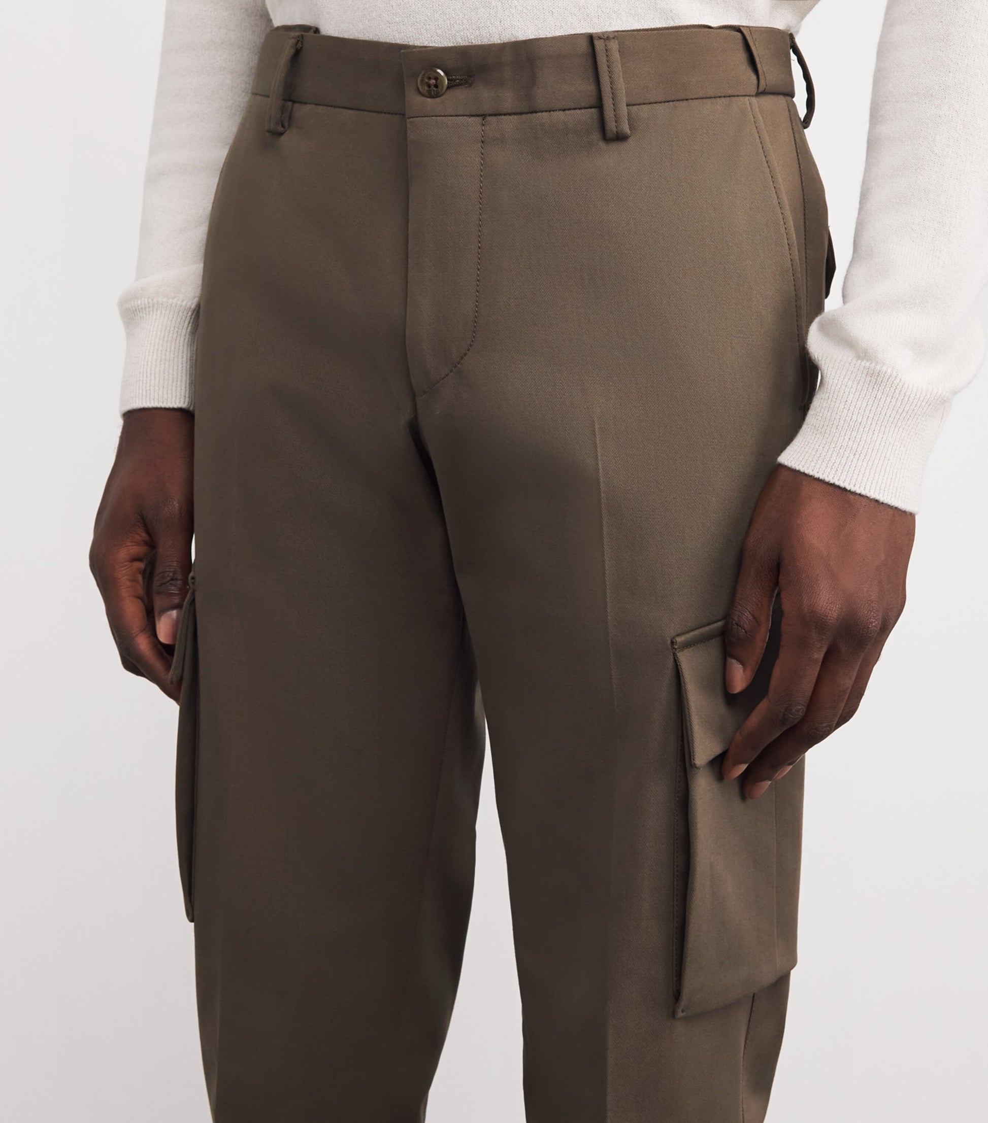 Twill Cargo Chinos