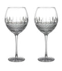 Set of 2 Irish Lace Red Wine Glasses (575ml)