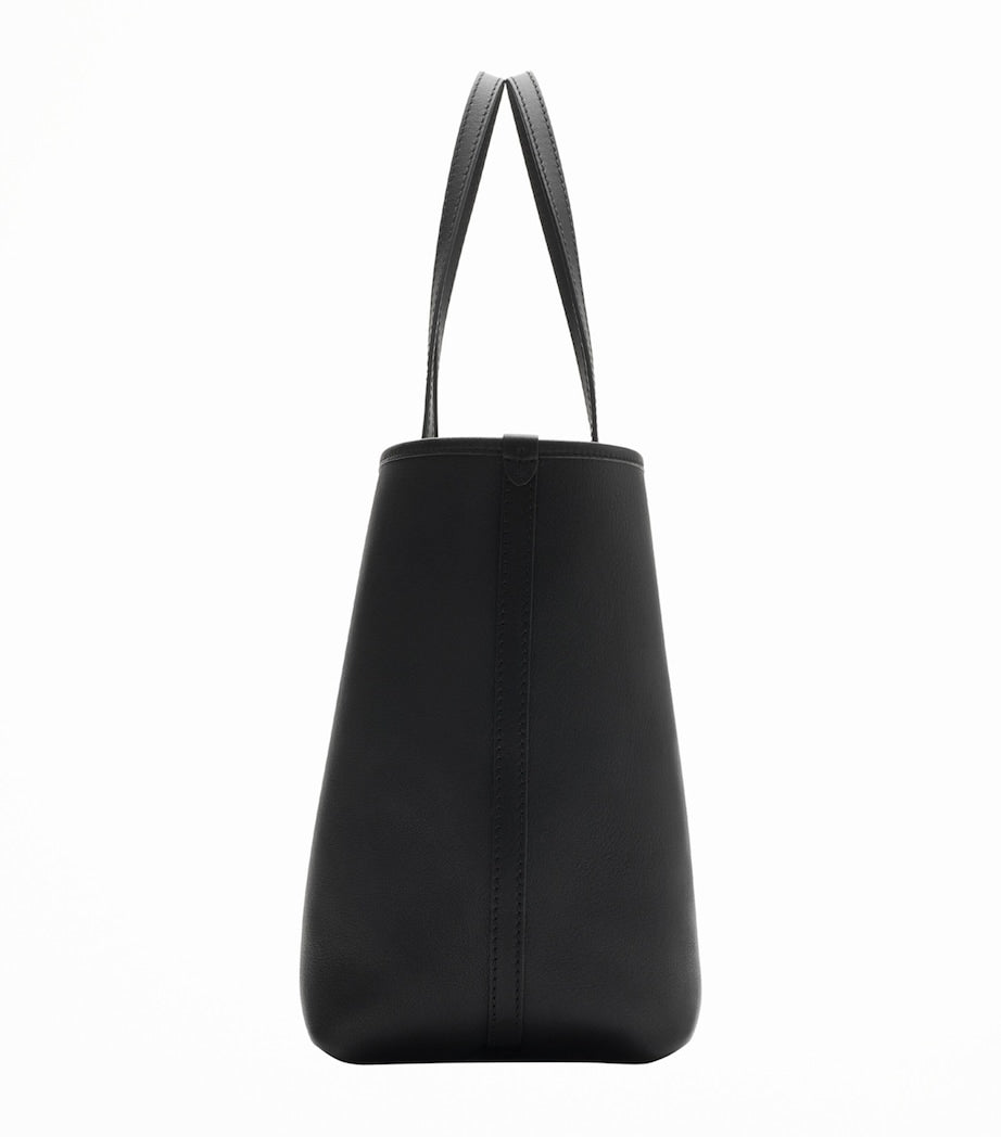 Burberry Black Leather Highlands Tote Bag