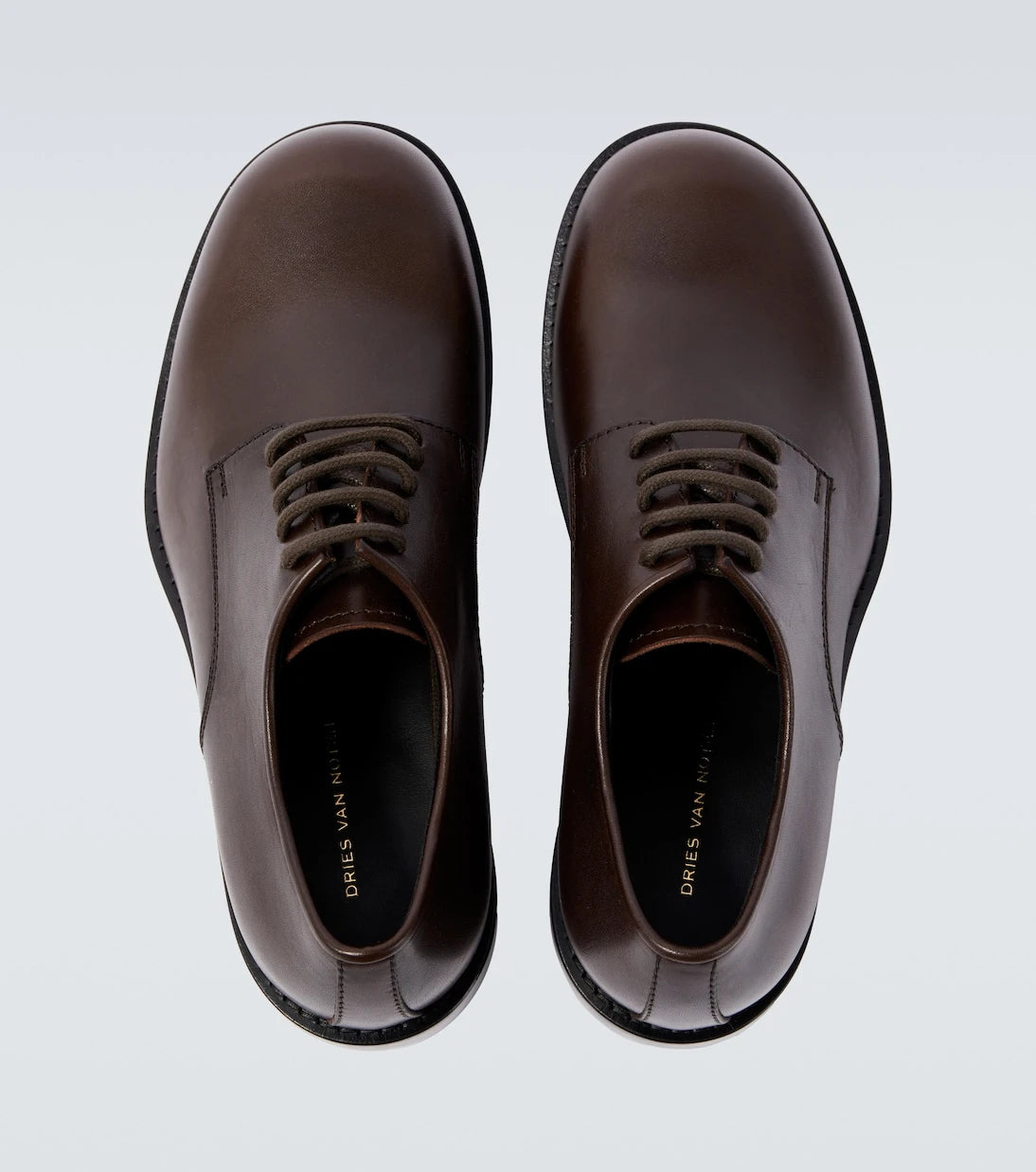 Dries Van Noten - Leather Oxford shoes