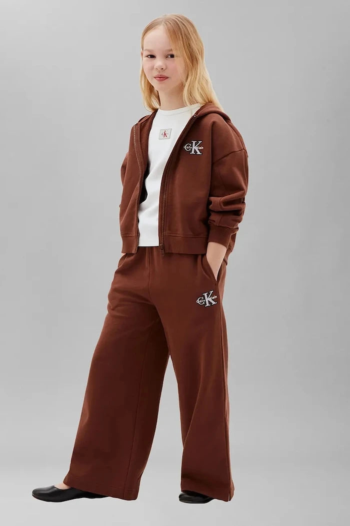 Calvin Klein Jeans çocuk pamuklu spor pantolon