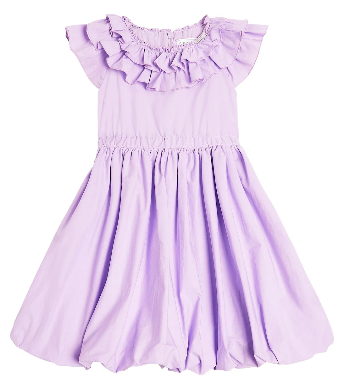 Monnalisa - Ruffle-trimmed cotton dress