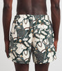 Tennis Print Amalfi Swim Shorts GREEN MULTI