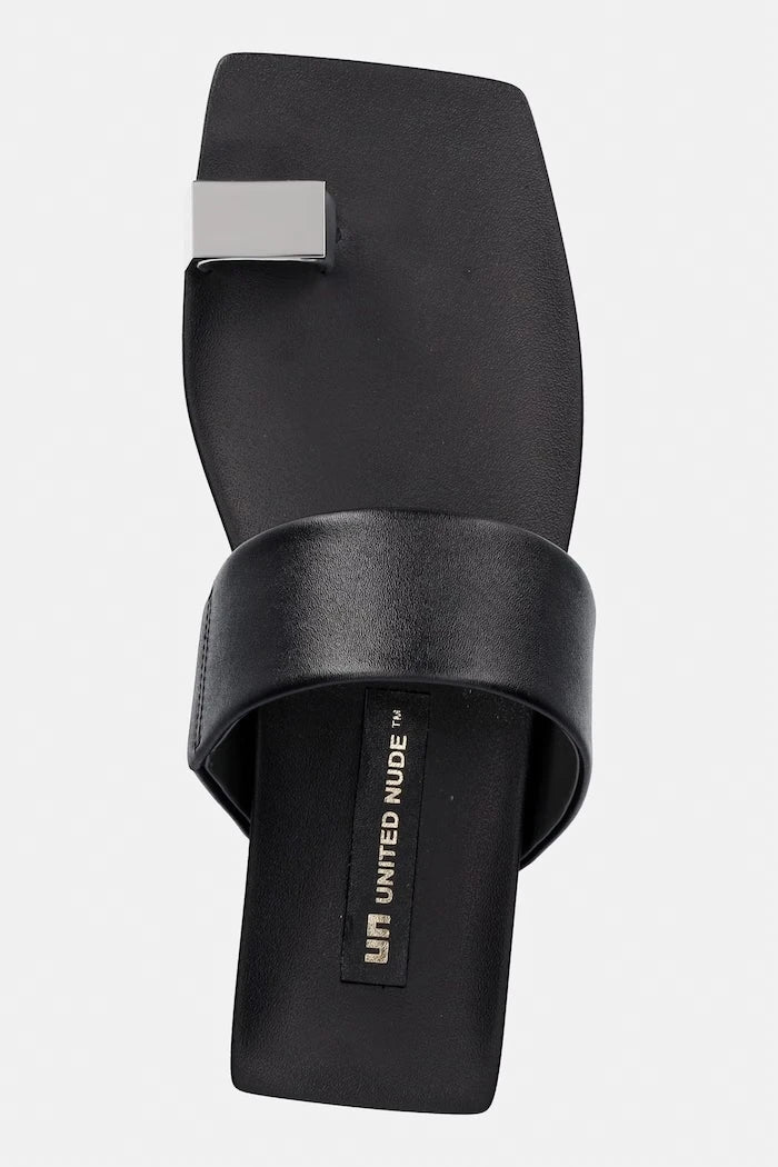 United Nude Kadın Deri Loop Toe Lo Parmak Arası Terlik