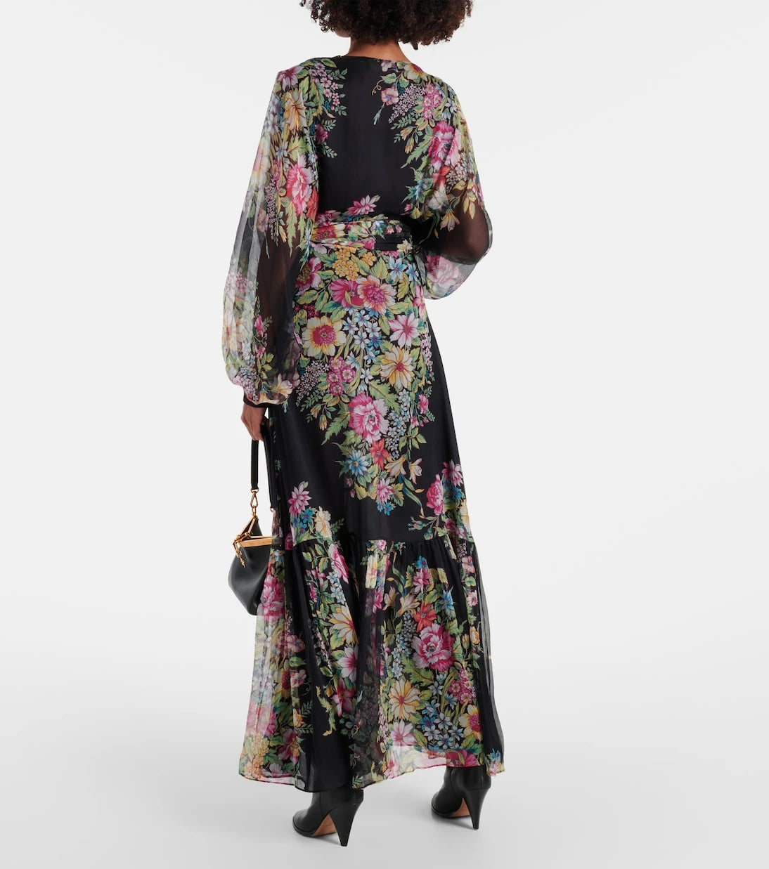 Etro - Floral silk gown