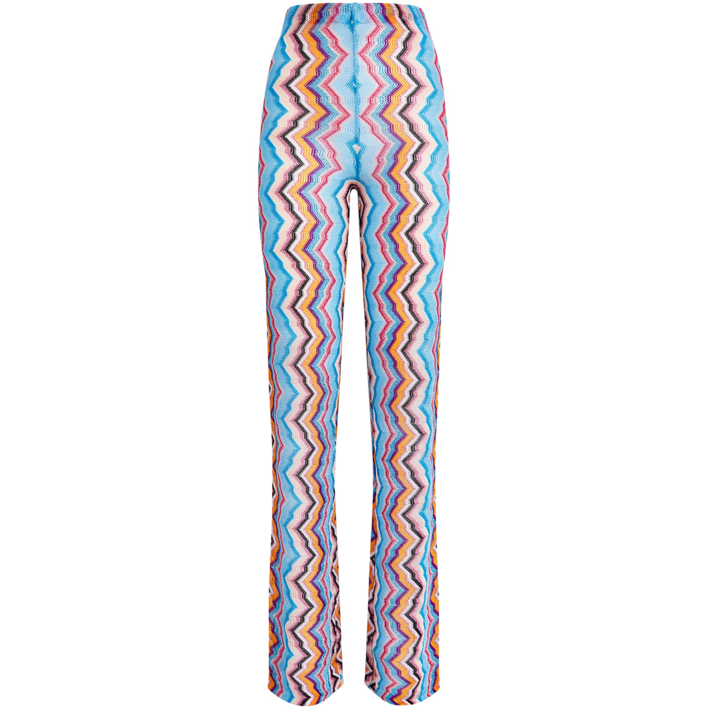 Missoni Multi Classic Zigzag Wide-Leg Trousers