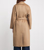 Weekend Max Mara Beige Virgin Wool Double-Breasted Coat