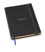 Grained Leather Bound A5 Notebook