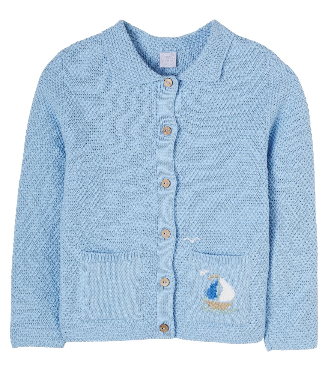 Pepa London - Embroidered cotton cardigan