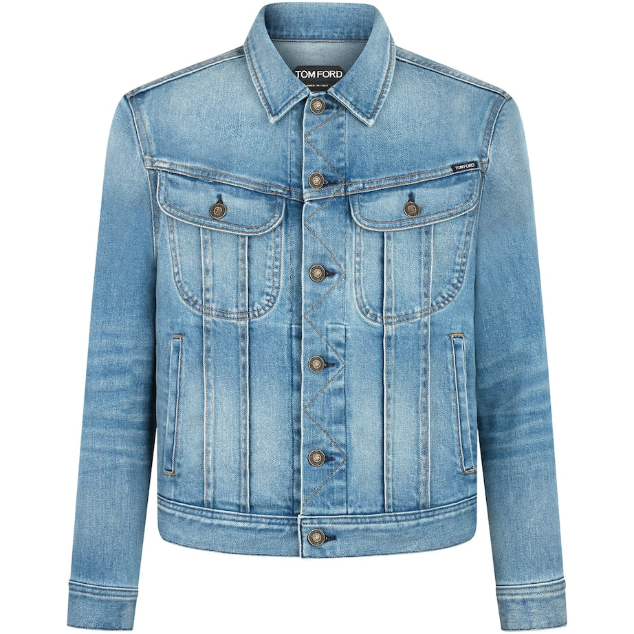 TOM FORD Blue Icon Denim Jacket