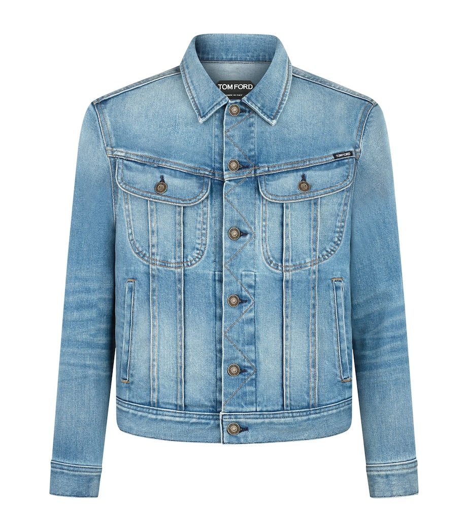 TOM FORD Blue Icon Denim Jacket
