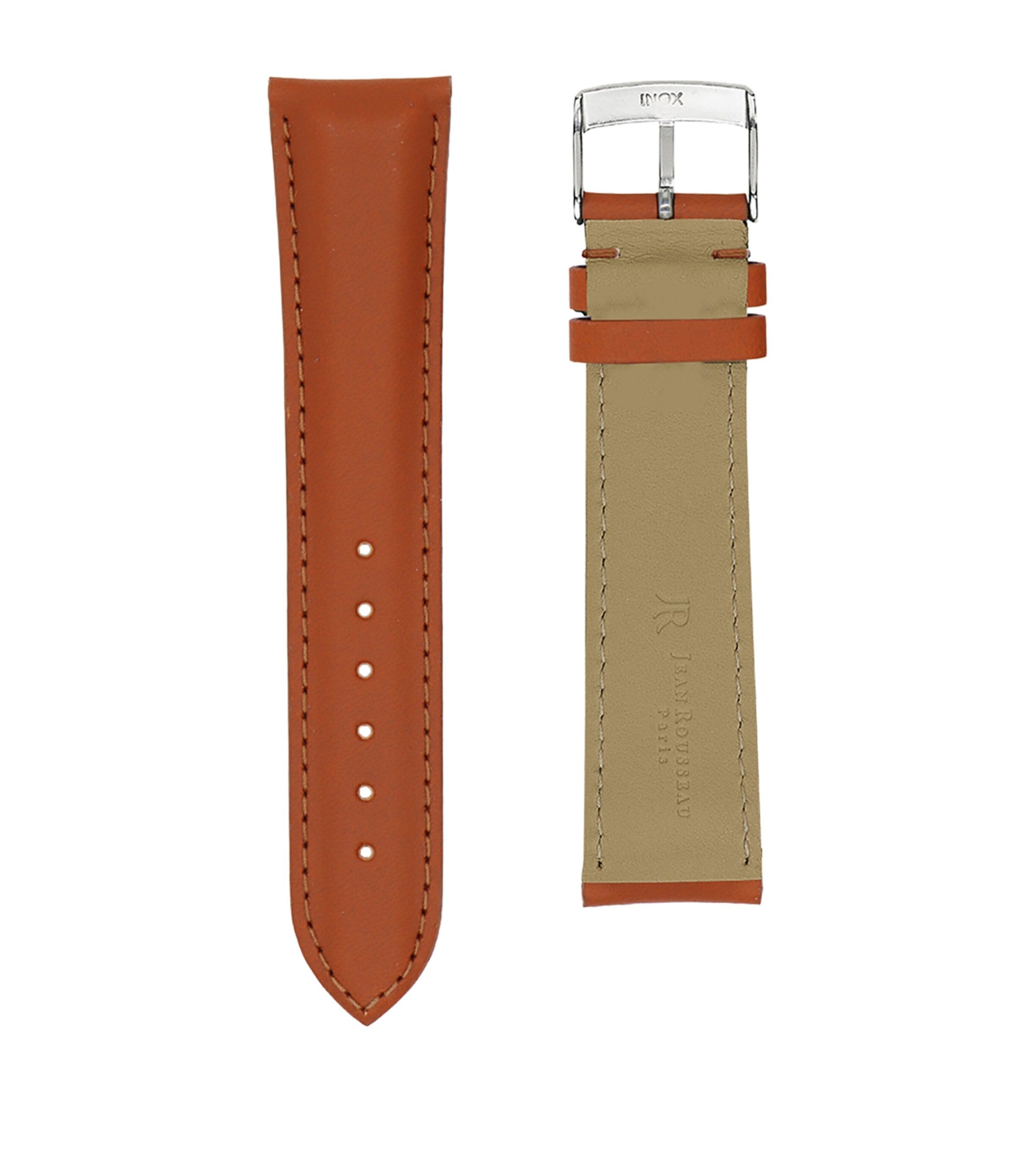 Jean Rousseau Vegetable-Tanned Leather 3.5 Watch Strap (16mm)