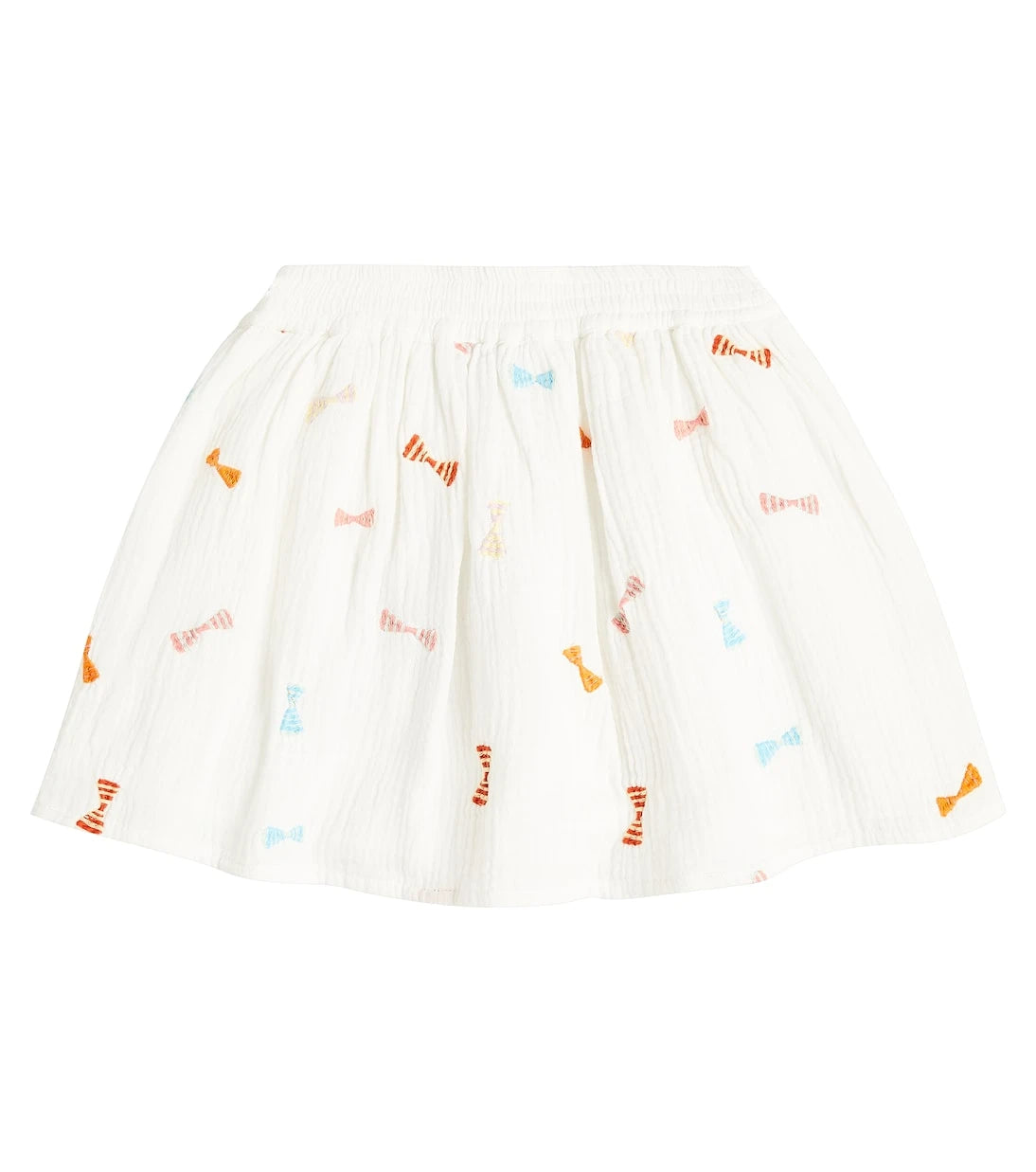 Stella McCartney Kids - Embroidered cotton skirt