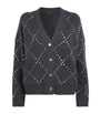 Maje Black Studded Cardigan