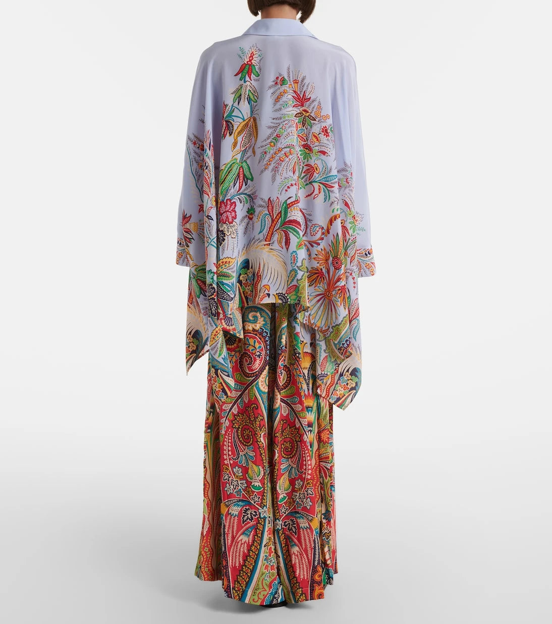 Etro - Paisley wide-leg pants