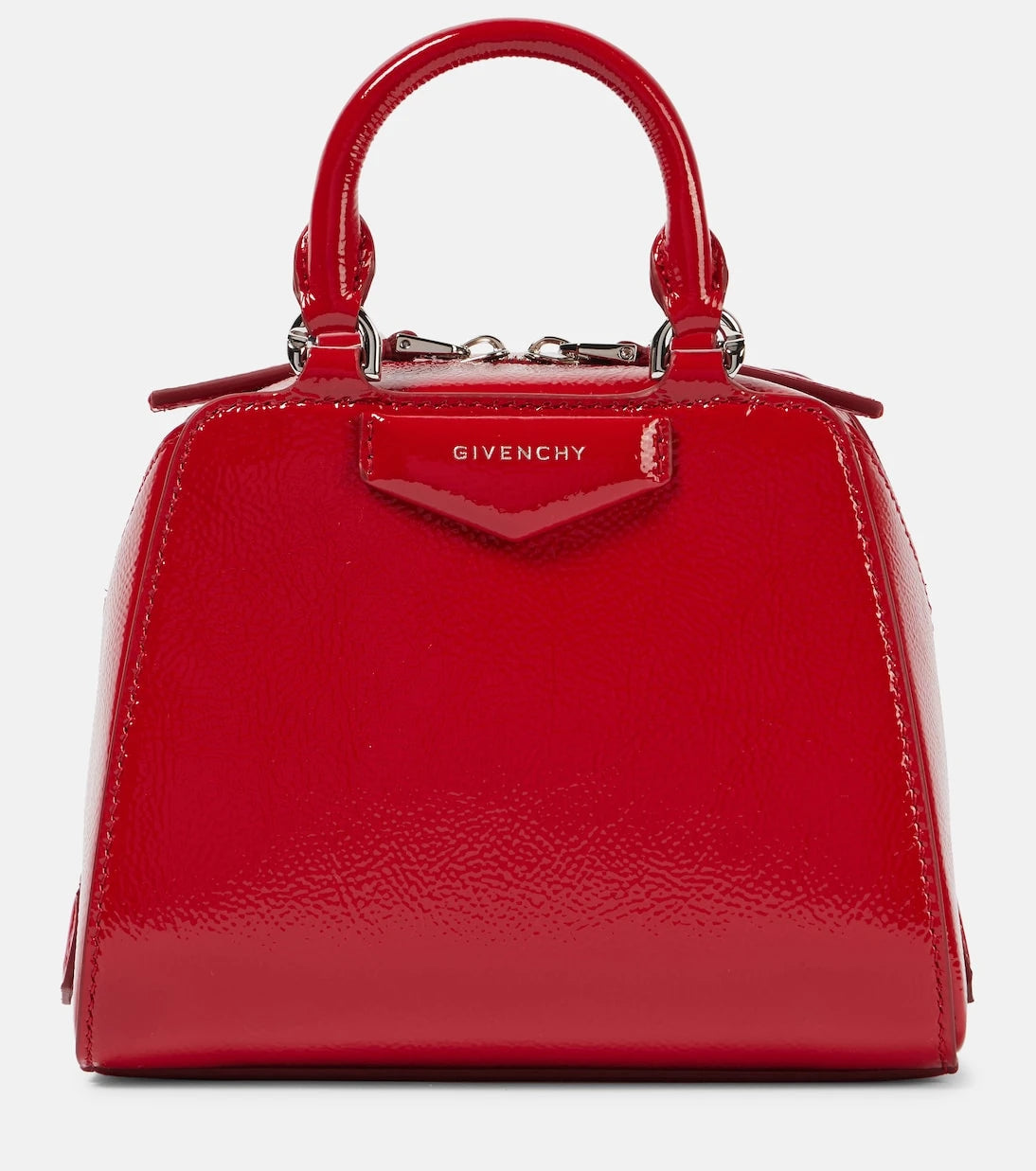 Givenchy - Antigona Cube Nano patent leather tote bag