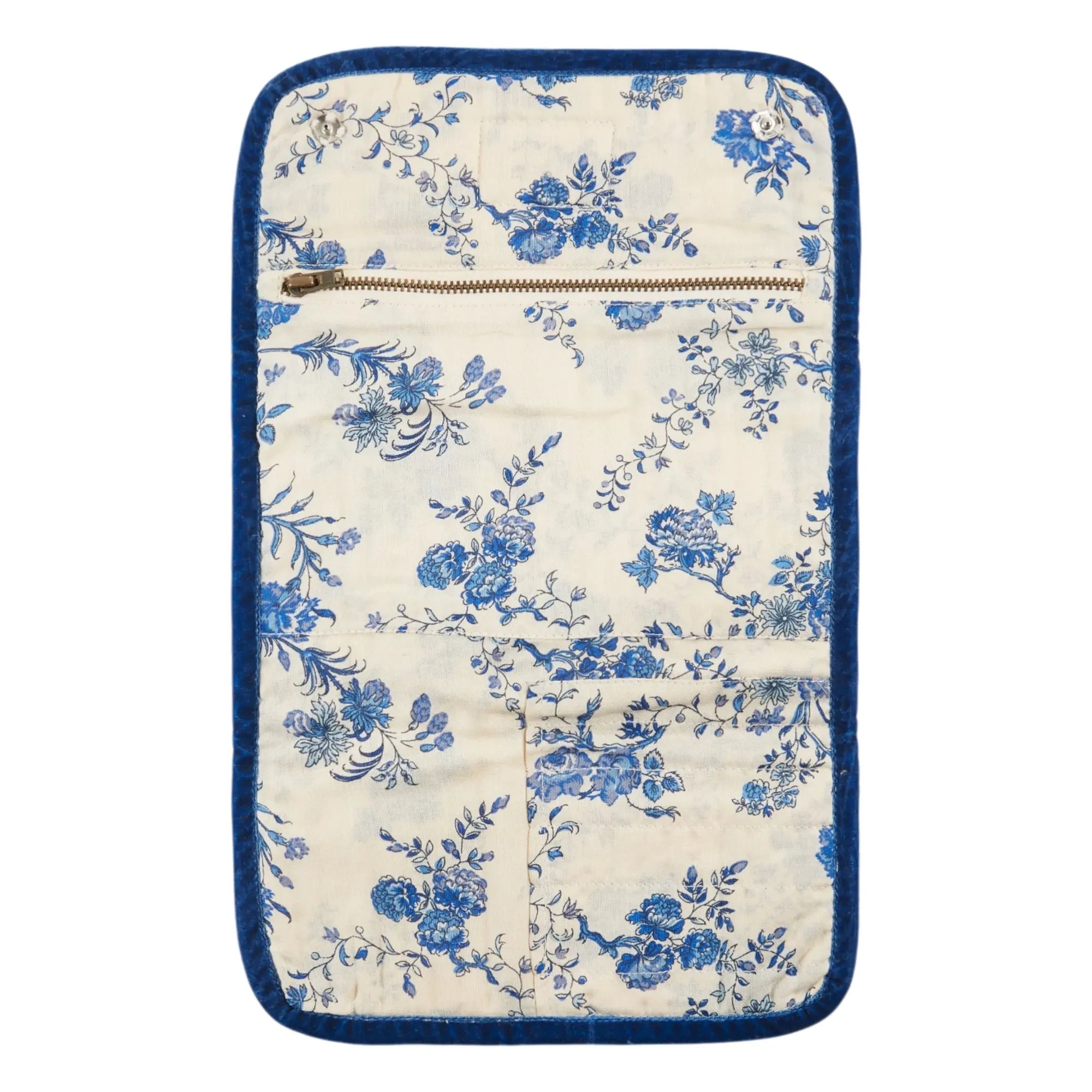 Emile et Ida - Pouch for make-up brushes | Blue