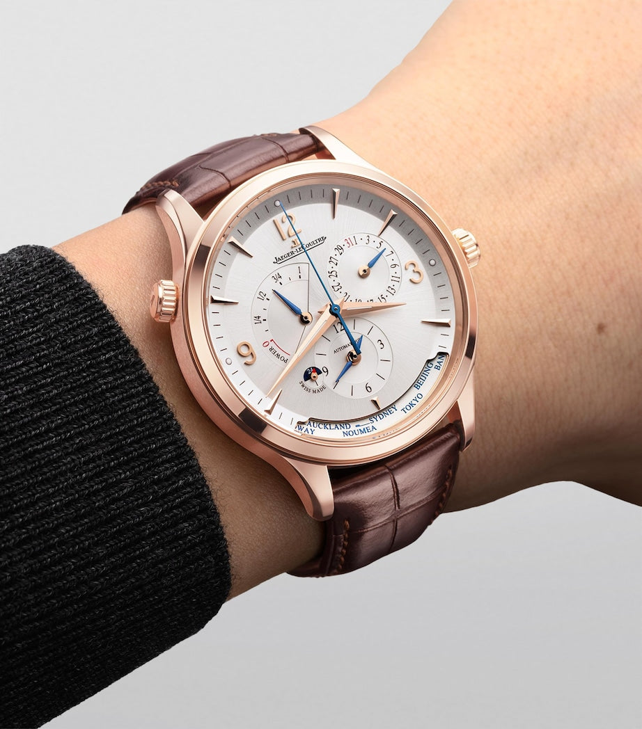 Rose Gold Master Control Geographic Watch 40mm