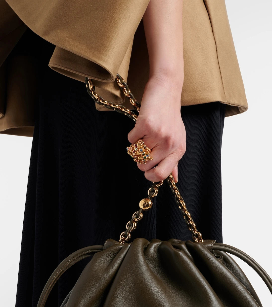 Loewe - Push Pin embellished ring