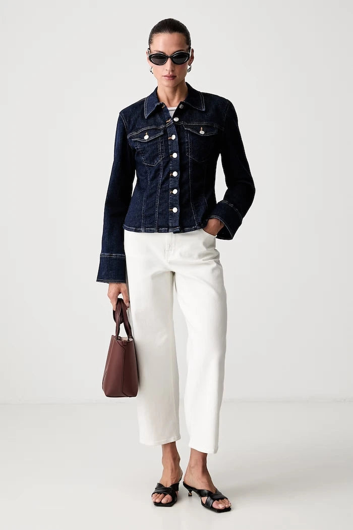 Calvin Klein Jeans kadın denim gömlek